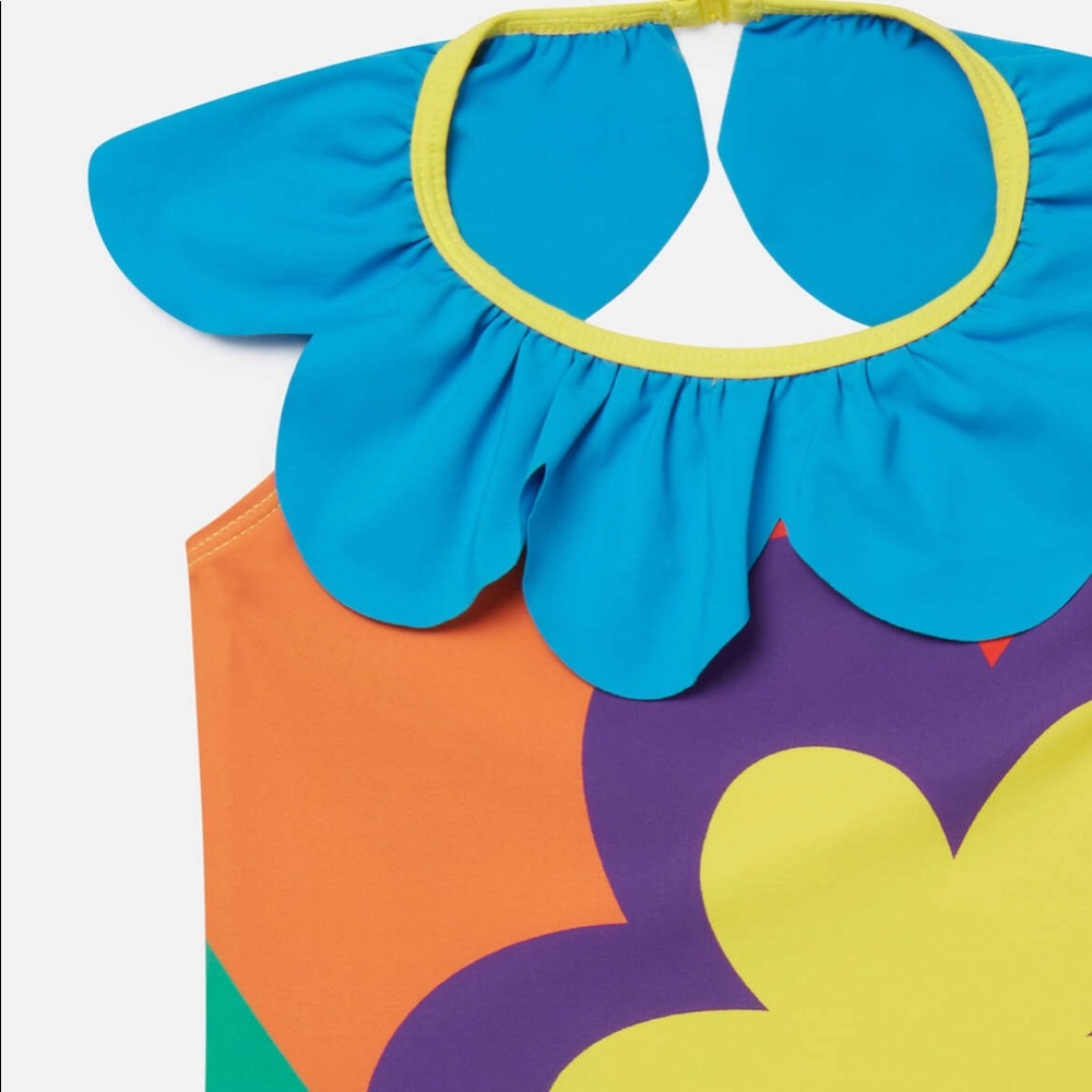STELLA MCCARTNEY kids Love Graphic Swimsuit-6T